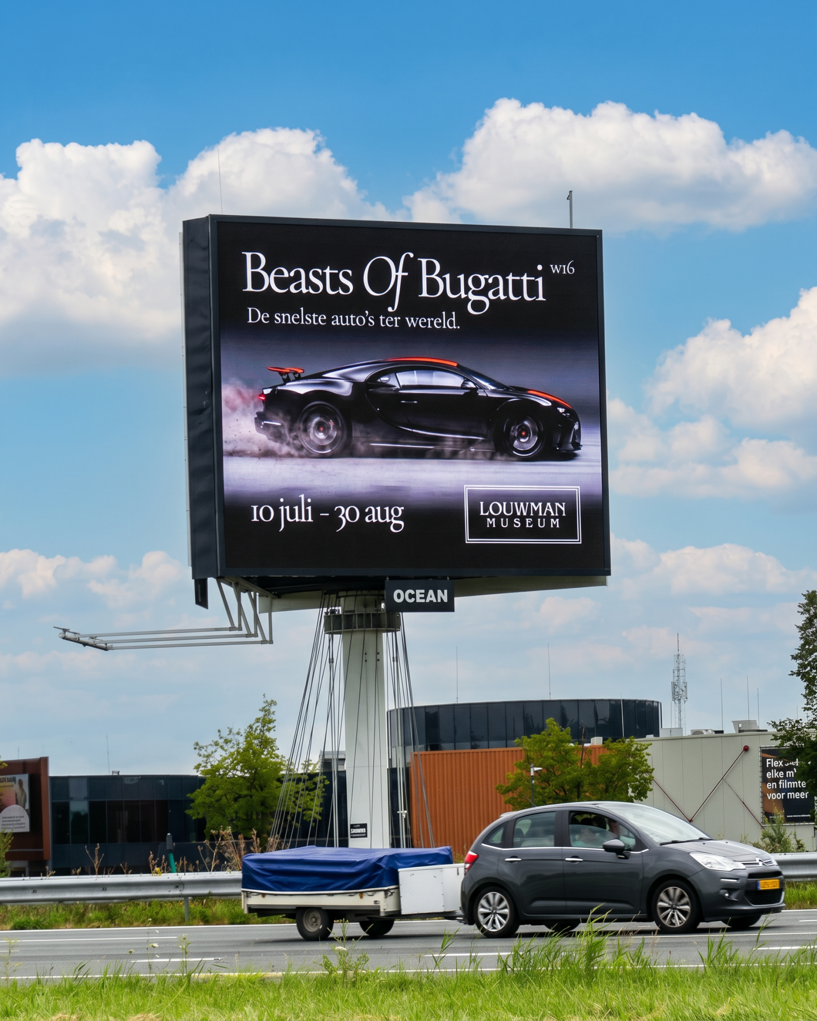 Beasts of Bugatti DOOH
