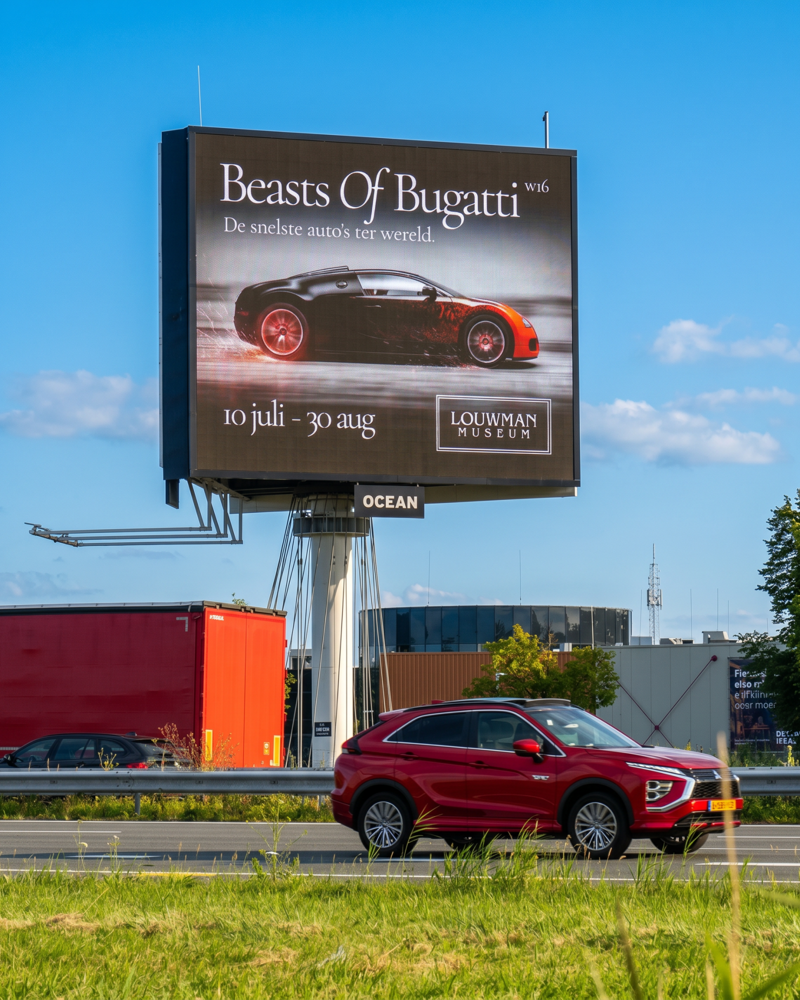 Beasts of Bugatti DOOH