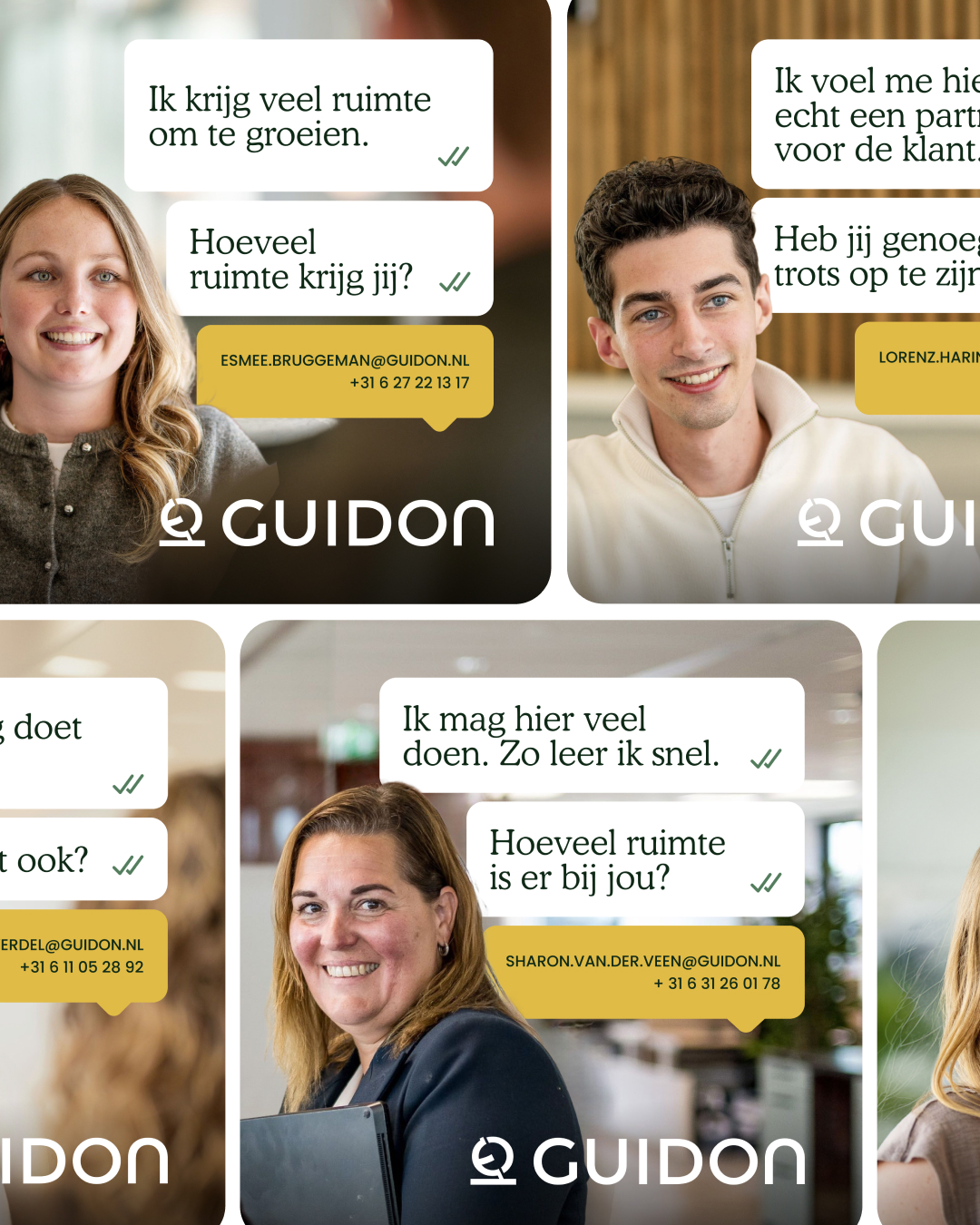 Guidon case materiaal OK Creative Agency