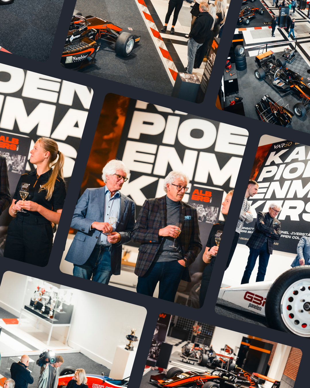 Case kampioenmakers expositie Louwman Museum door OK Creative Agency